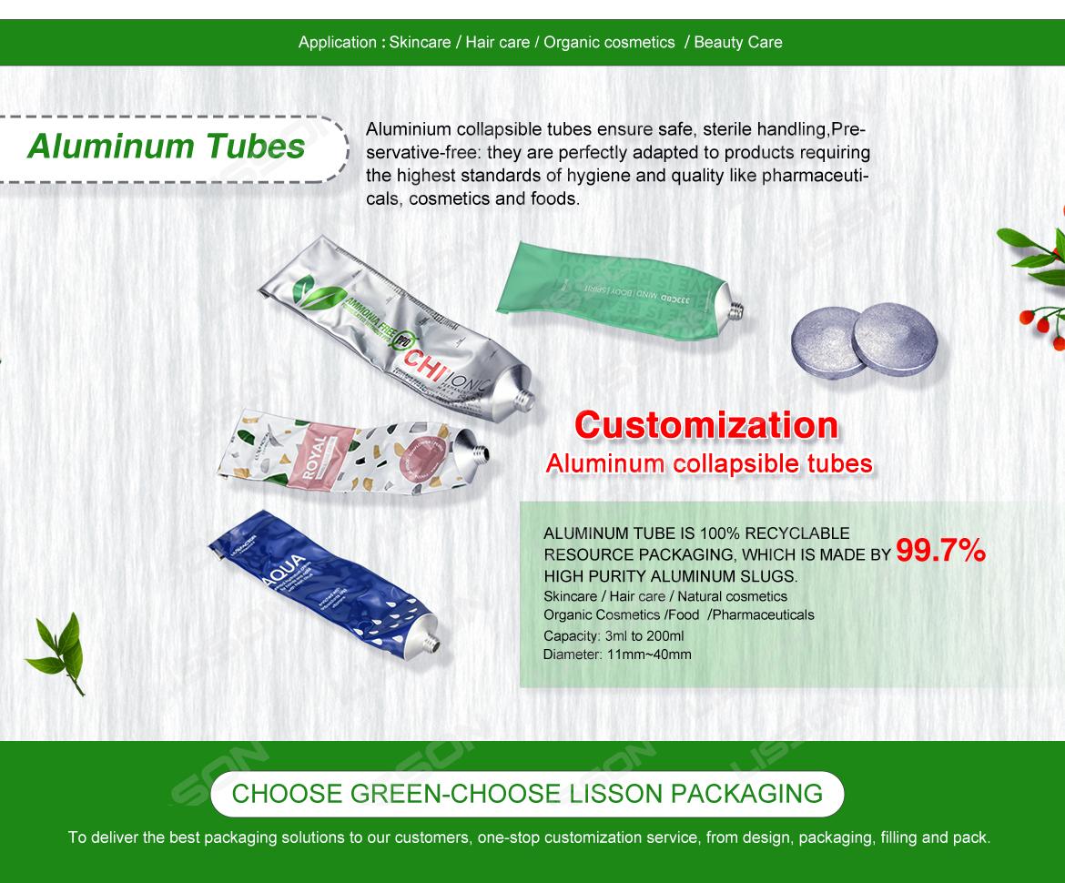 Aluminum Cosmetic Tube