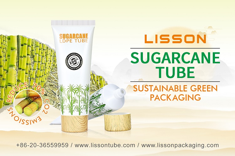 Sugarcane Tube Sustainable Green Packaging