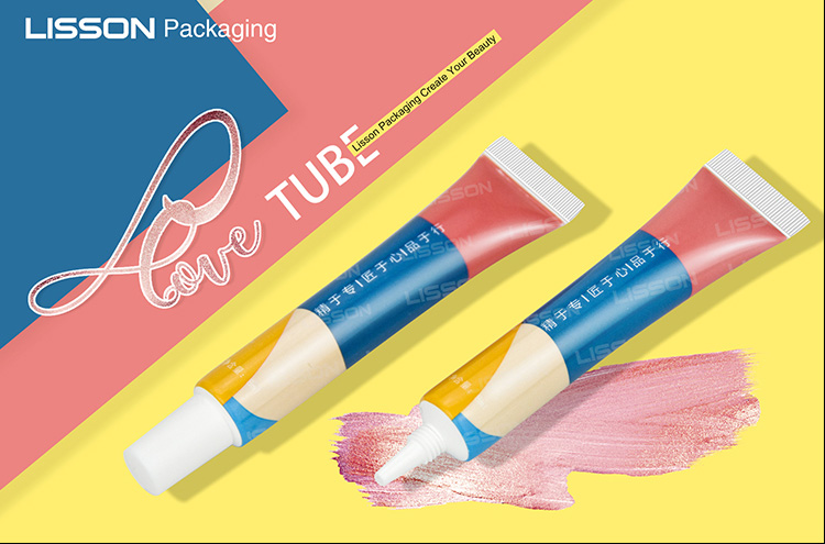 Tubo cosmético plástico de 10ml para amostra
