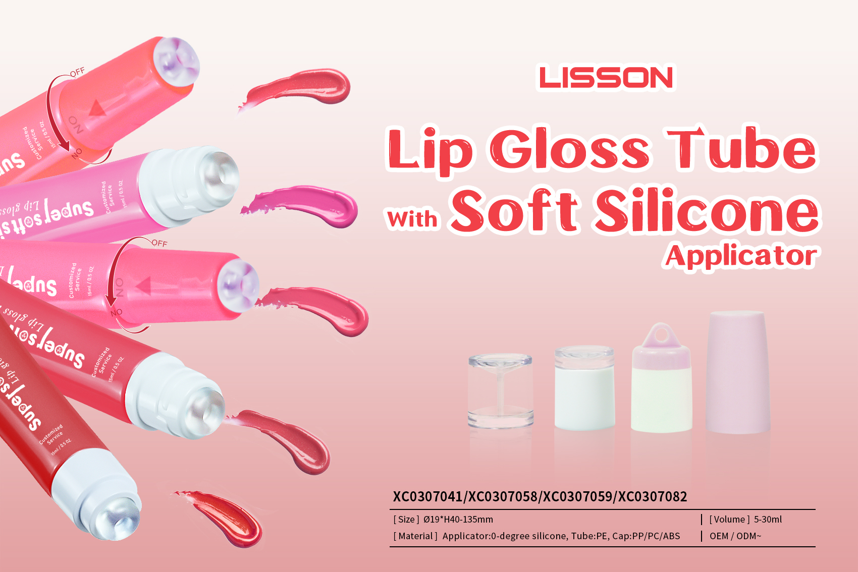 empty lip gloss squeeze tubes wholesale