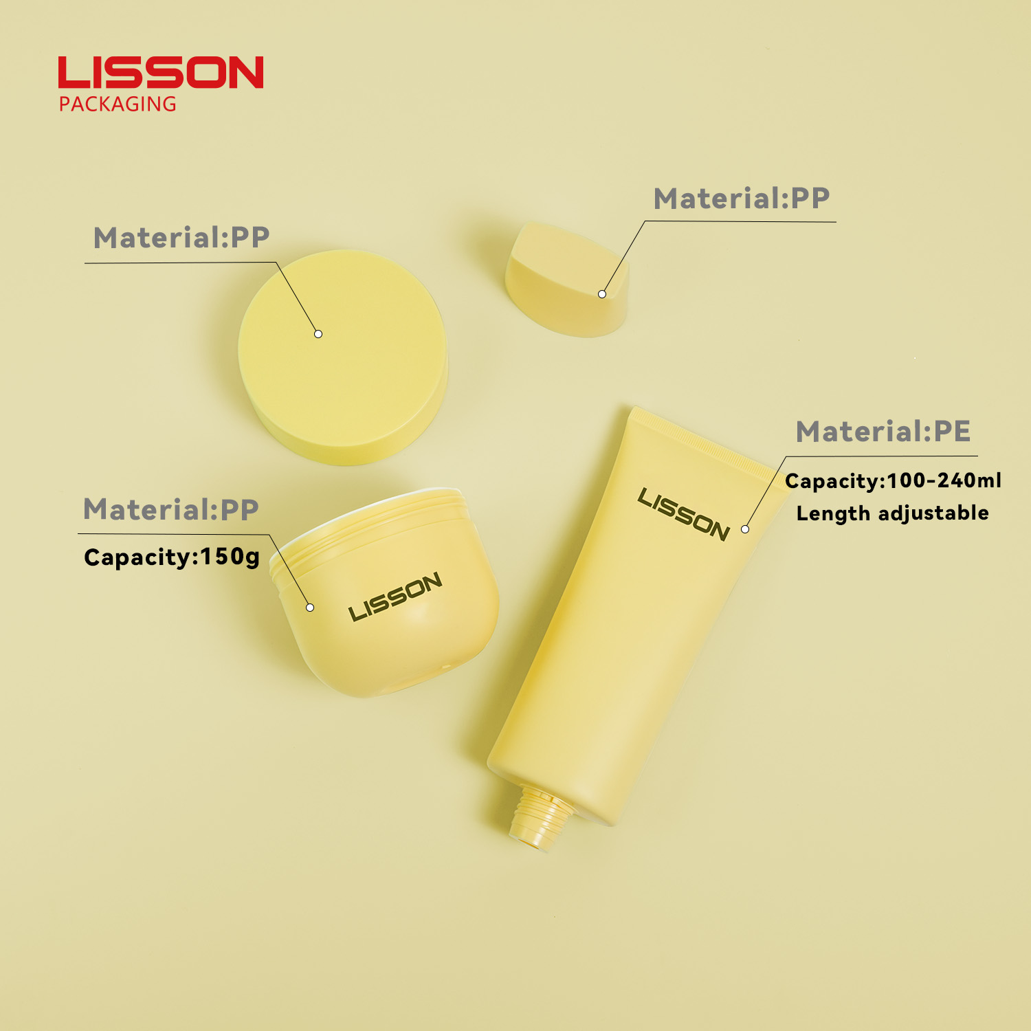 Empty Soft Plastic Cosmetic Tube