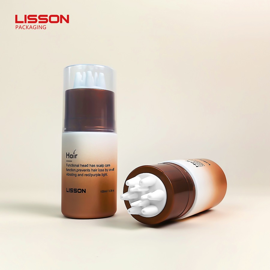Scalp Care Bottle With Silicone Applicator