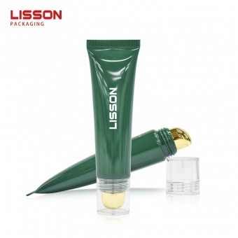 Embalagem cosmética com aplicador de liga de zinco