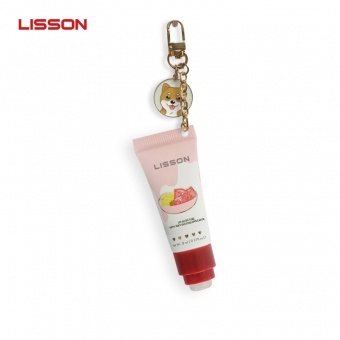 Tubo de brilho labial com aplicador Supper Soft Slicone