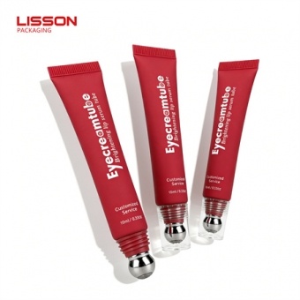 Creme para os olhos com massagem esférica em tubo