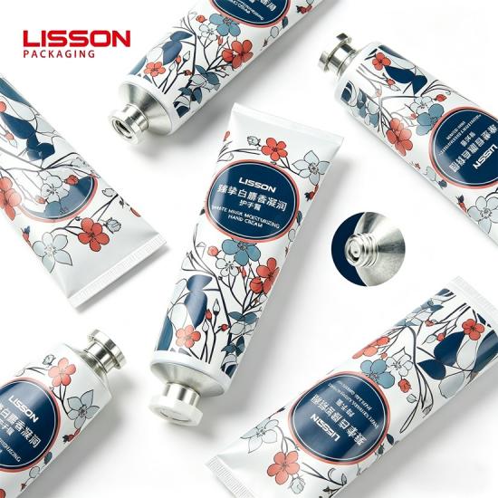 Tubo de alumínio para creme de mãos 100% reciclável
