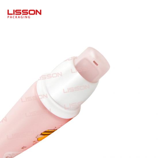Tubo cosmético de compressão PE personalizado com bomba