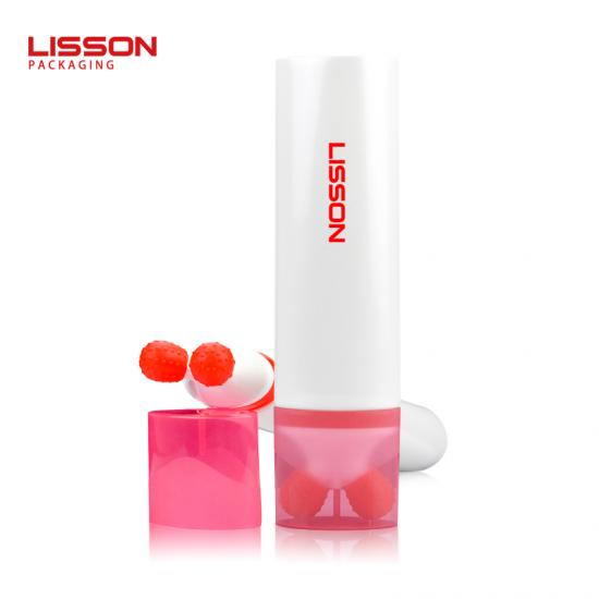 Tubo de massagem oval com rolo duplo em formato V