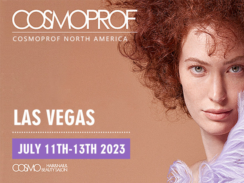 Encontro com você em Las Vegas em julho-COSMOPROF Beauty Show