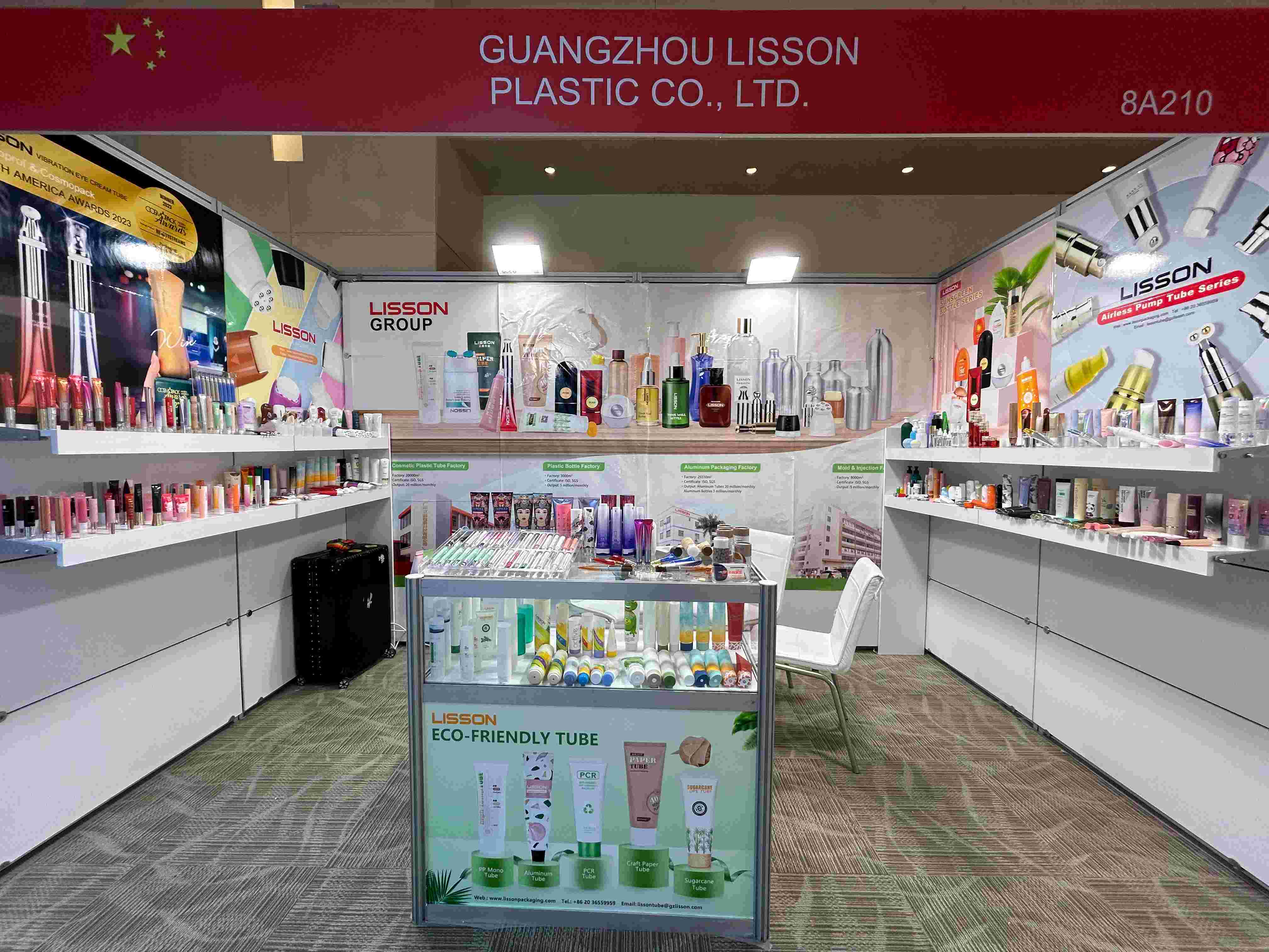 Lisson Packaging Türkiye Exposição Beleza Istambul