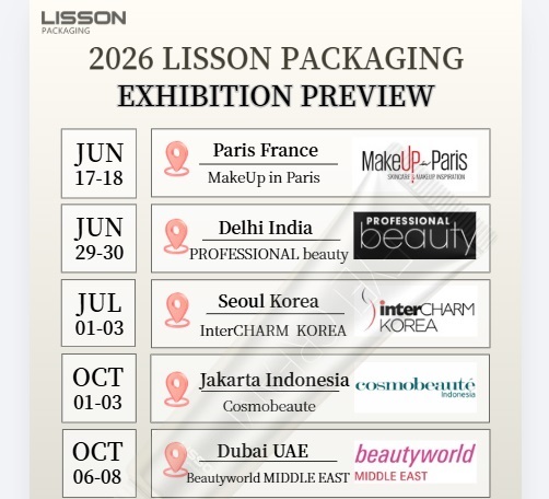 Turnê Global de Exposições Lisson Packaging 2026